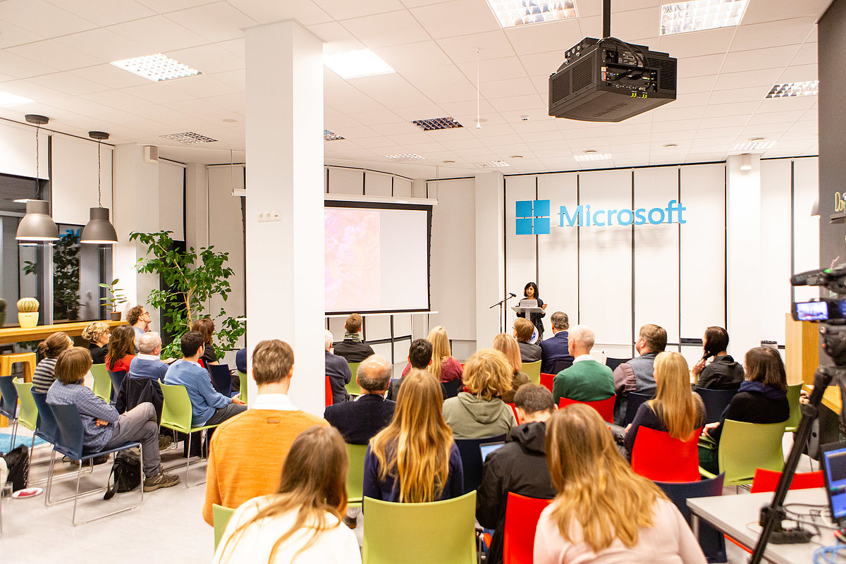 Jorkas Universitātes profesore un Kognitīvo zinātņu biedrības prezidente Asifa Madžida. Foto: Andis Arnicāns.