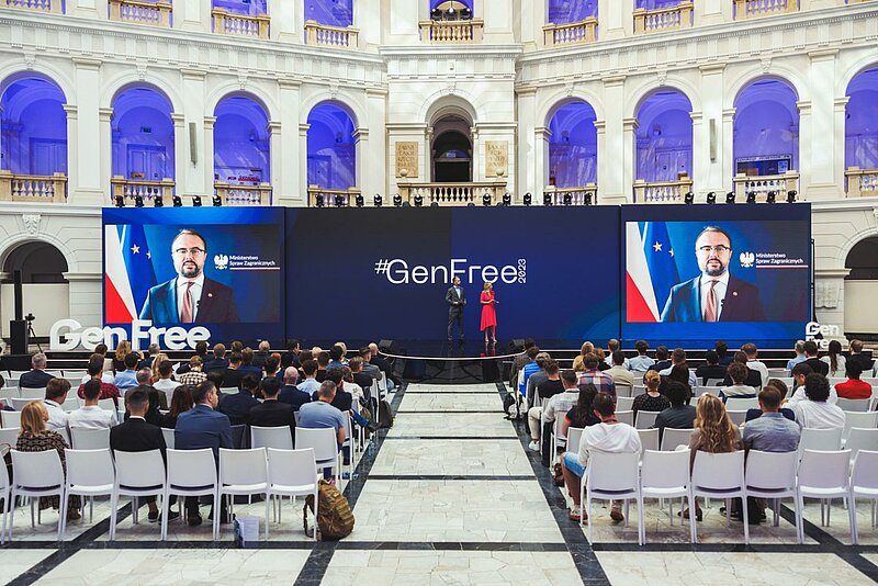  LU fonda stipendiāts apmeklē “Generation Freedom” konferenci