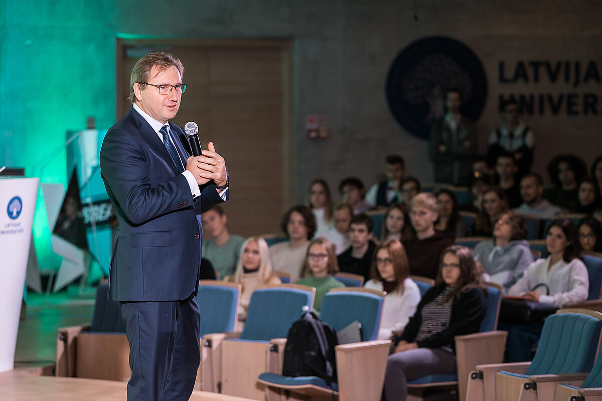 Gundars Bērziņš
© Foto: Toms Grīnbergs, Latvijas Universitātes Komunikācijas departaments