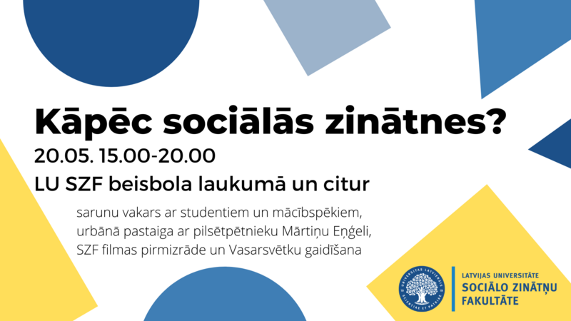 Skolēnus, studentus un citus interesentus aicina uz sarunu vakaru par sociālajām zinātnēm