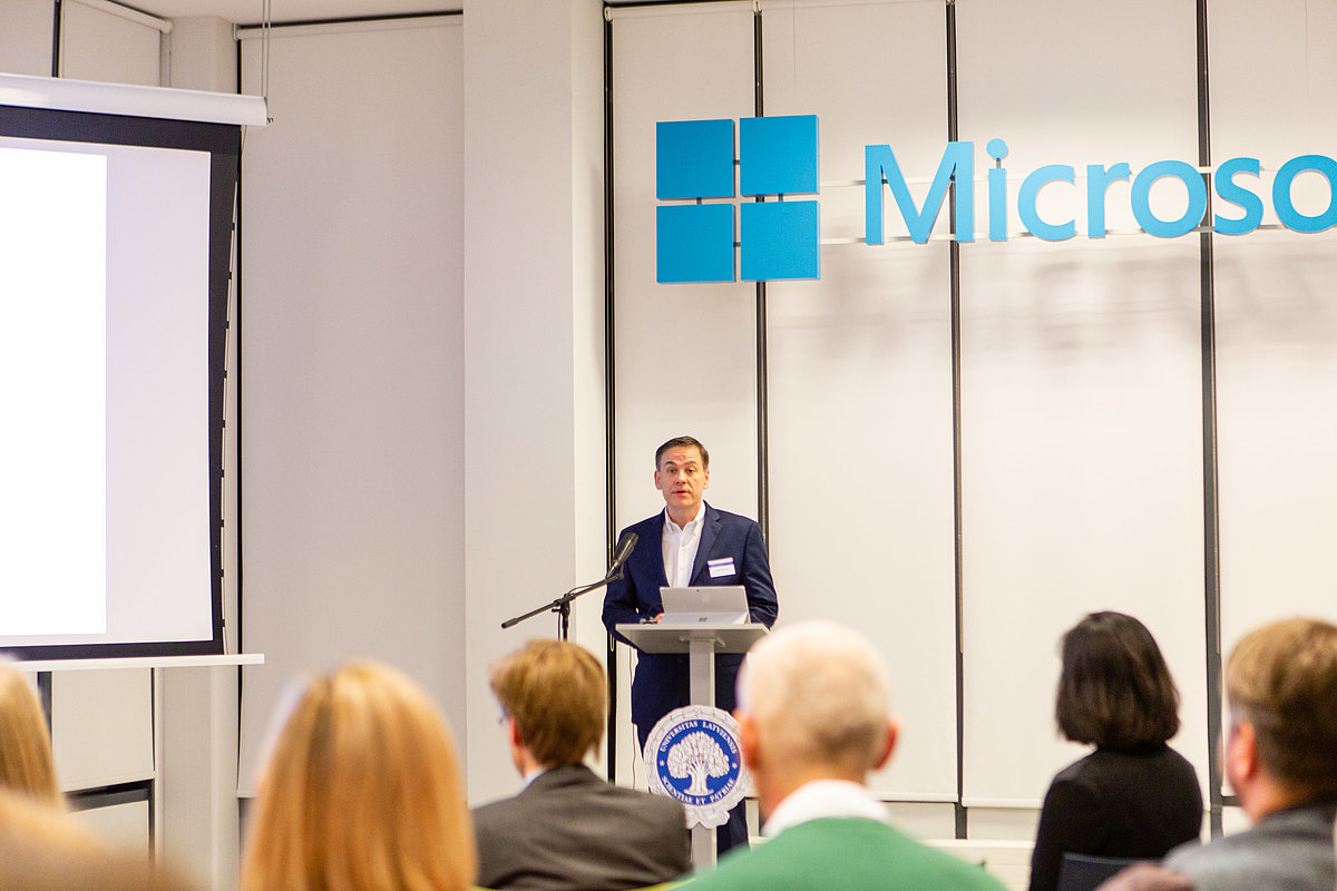 LU Goda biedrs Roberts Blumbergs. Foto: Andis Arnicāns.