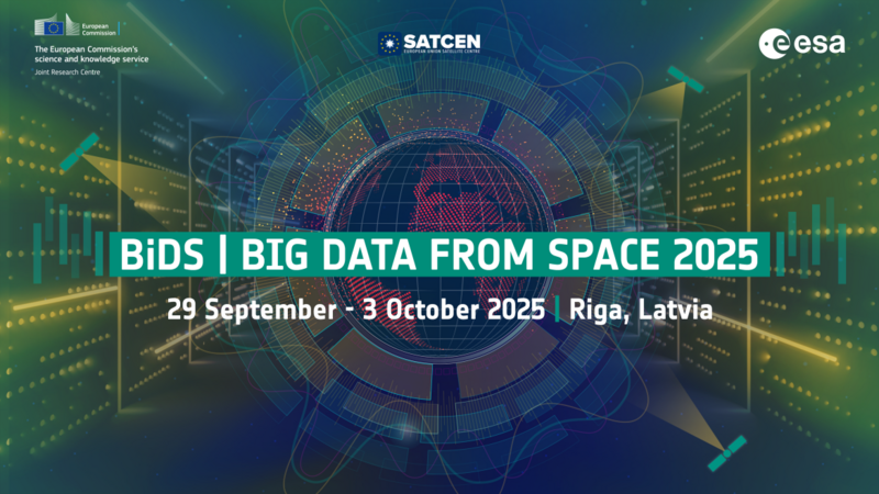 Aicinām pieteikties dalībai konferencē Big Data From Space 2025! 