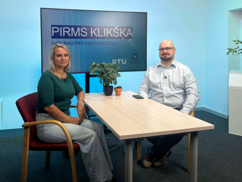LU un RTU jaunā podkāstā “Pirms klikšķa” runā par kiberdrošību