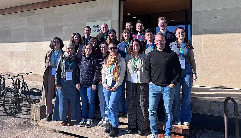 LU HZF doktorantes dalība īsrunu konkursa finālā Francijā