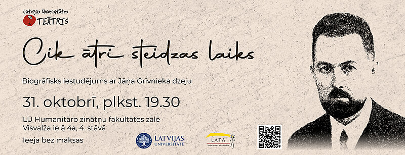 Aicinām uz Studentu teātra izrādi 31. oktobrī