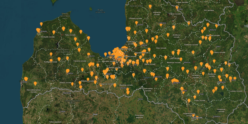 Pavasara zibakcijā “Viena diena Latvijā” ir saņemtas vairāk nekā 1000 fotogrāfijas no 707 novērojumu punktiem visā Latvijas teritorijā