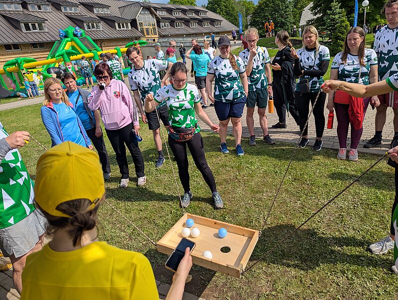 LU darbinieku sporta spēlēs EZTF komandas iegūst 2. un 3.vietu!