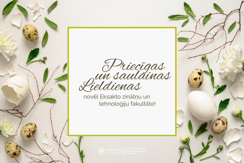 Priecīgas un saulainas Lieldienas! 