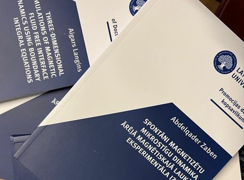 Decembrī promocijas darbu aizstāvēs Aigars Langins un Abdelqader Zaben